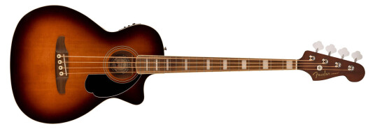 Fender Kingman Bass Shaded Edge BurstBlack PgWalnut Fb