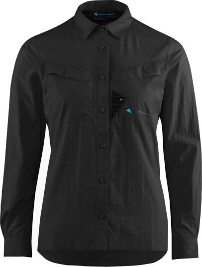Klättermusen Women's Syn Long Sleeve Shirt Raven M