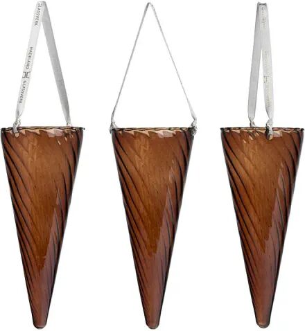 Hadeland Glassverk Glasskurv Mørk Kakao 3 Pk Hadeland Glassverk Glasskurv Mørk Kakao 3 Pk