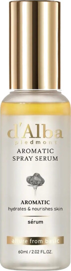 d’Alba White Truffle Aromatic Spray Serum med Niacinamid og Rosevann 60 ml d’Alba White Truffle Aromatic Spray Serum med Niacinamid og Rosevann 60 ml
