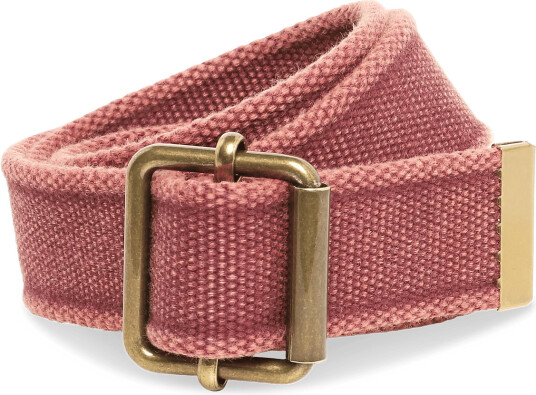 Levi"s® Washed Down Cotton Web Belt Ta - Red - 80