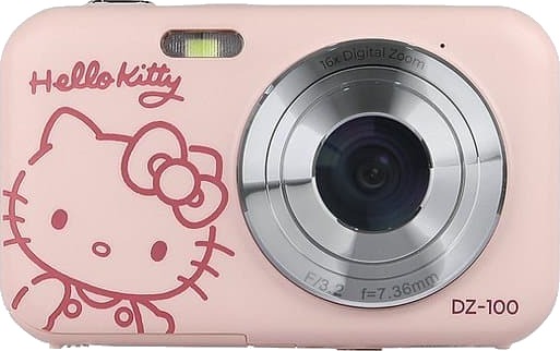 YASHICA Hello Kitty Digital Camera DZ-100 Rosa