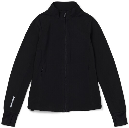 Hyperfied Zipped Running Jacket Anthracite 110-116
