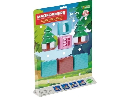 Magformers Magformers Tilbehør Hus 798007 Magformers Magformers Tilbehør Hus 798007