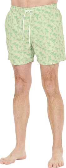 NOU Fileyer Badeshorts Herre Grønn/Hvit S