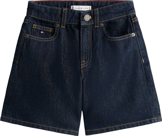 Tommy Hilfiger Bermuda Denim Short Rinse   Navy   176