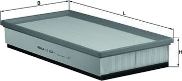Luftfilter KNECHT LX 2024/1 Luftfilter KNECHT LX 2024/1