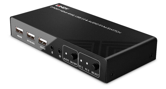 LINDY 2 t HDMI 4K60 USB 2.0 &