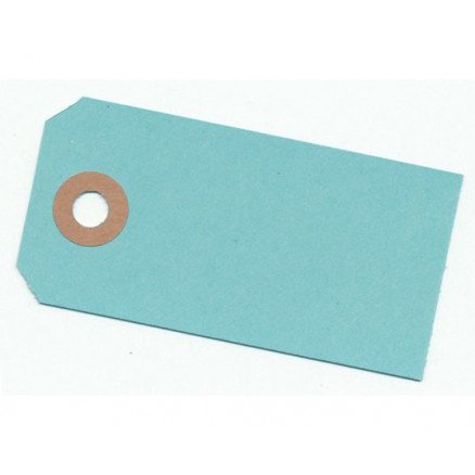 Paper Line Manillamerker Lyseblå 4x8cm 10 stk