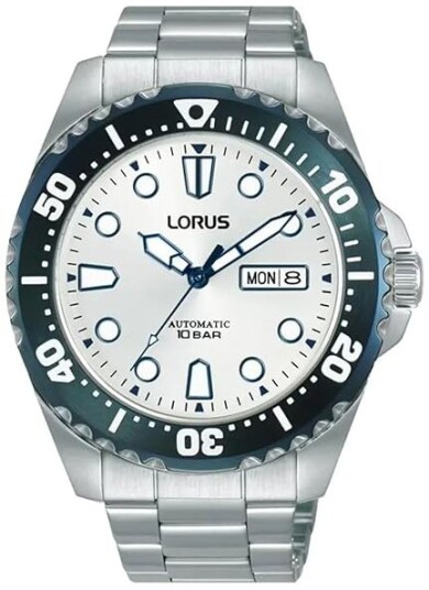 Lorus Herreklokke RL477BX9 Sport Sølvfarget/Stål Ø44 mm Lorus Herreklokke RL477BX9 Sport Sølvfarget/Stål Ø44 mm