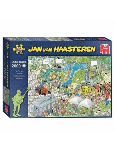 Jumbo Puzzle Jan van Haasteren - The Film Set (2000 pcs)