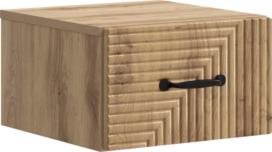  Vegghengt Nattbord Artisan eik 34,5 x 33 x 20 cm Konstruert tre