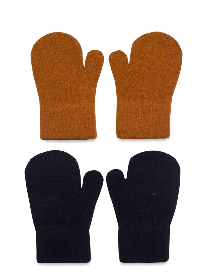 CeLaVi Magic Mittens 2-Pack - Orange - 98-110