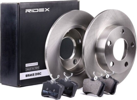 RIDEX 3405B0052 Bremseskiver og -klosser