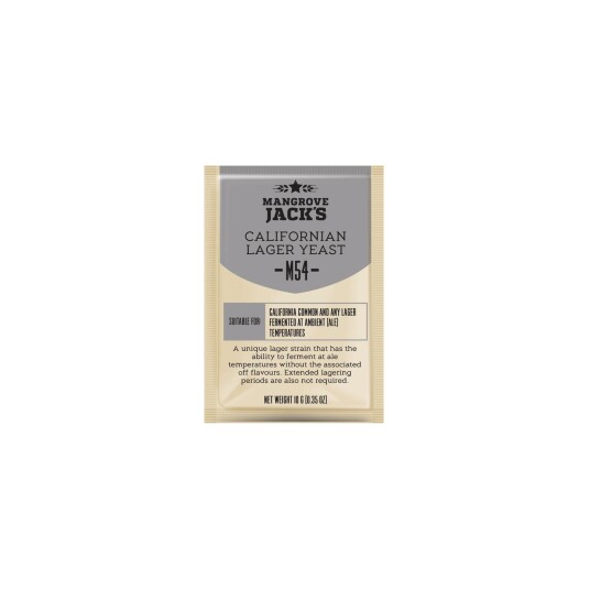 Mangrove JackS Californian Lager M54 10g Tørrgjær for lager øl