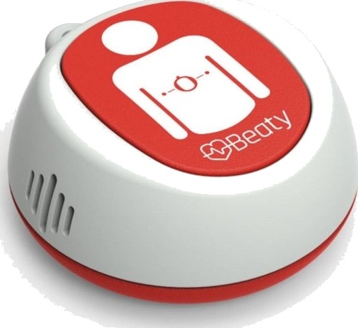 Medx5 Beaty Cpr Hjelper Mobil Sanntidsfeedback Hvit/Rød