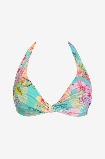 Kaanda Beach Life Bikini BH Exotiq amalfi halter front twist top w removable cups Flerfarget Kaanda Beach Life Bikini BH Exotiq amalfi halter front twist top w removable cups Flerfarget