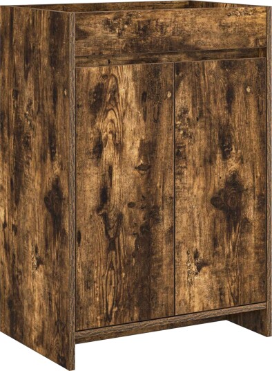 Badskapinet under vask Røkt Eik 56 x 37,5 x 81 cm Badskapinet under vask Røkt Eik 56 x 37,5 x 81 cm
