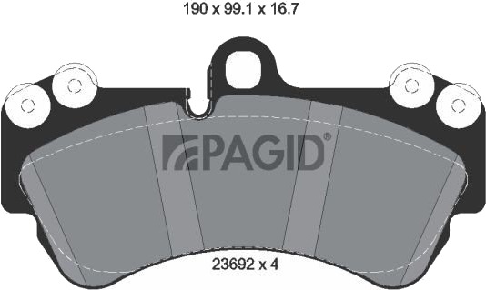 PAGID T5149N Bremseklosser