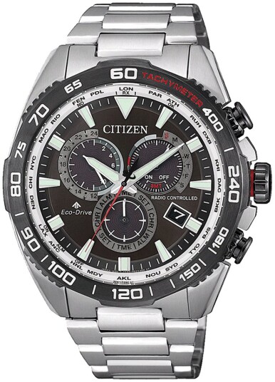 Citizen Herreklokke CB5036 87X Sort/Stål Ø44 mm Citizen Herreklokke CB5036 87X Sort/Stål Ø44 mm