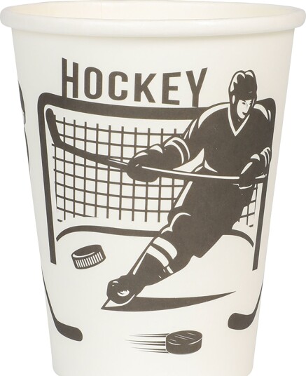 Hisab Joker Pappkopper Hockey 8-pakning 68893