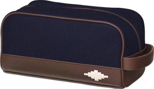 Hombre Washbag Navy Canvas Hombre Washbag Navy Canvas
