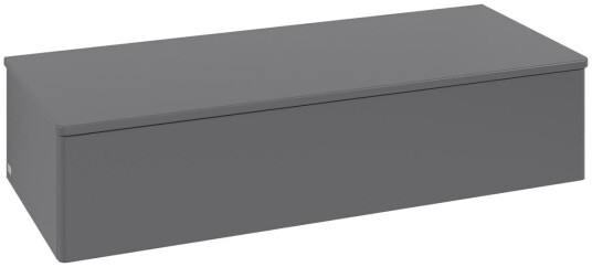 Villeroy & Boch Villeroy & Boch Antao Sideskap 120x50x26,8 cm m/lys Antrasitt Matt
