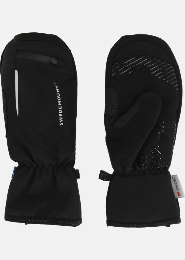 Nordic Warm Mitten Black 6 Skihansker