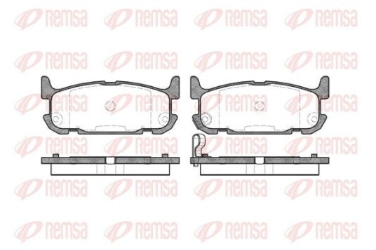 Bremseklosser REMSA 0853.12