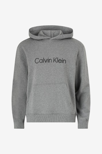 Calvin Klein Hettegenser LS EU Standard Logo 350terry PO Grå