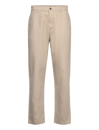 Lindbergh Wide Fit Twill Pants - Beige - XL