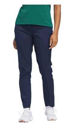 Adidas golf ultimate365 twistweave five pocket pants golfbukse dame dark blue 40