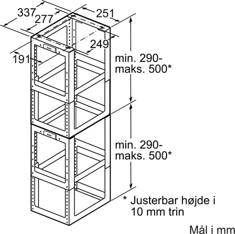 Siemens LZ12530 Monteringsforlenger 1 M Tilbehør Til Ventilatorer