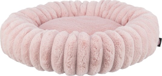 Trixie Hundeseng Lonni Ø 60 cm Rosa i Plysjfløyel