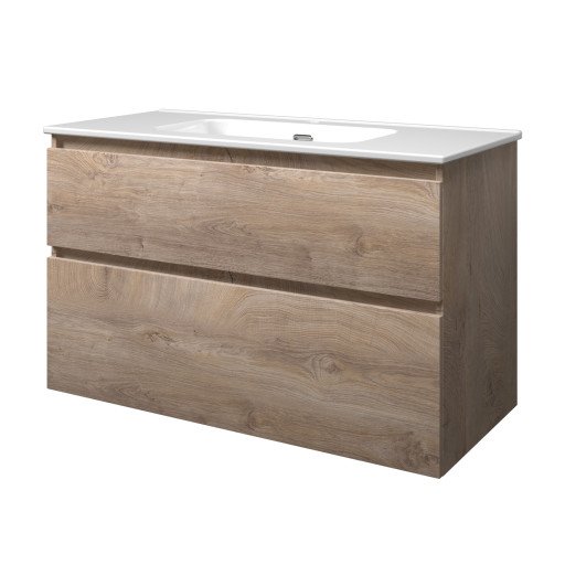 Sanibell Proline møbelpakke, 101x46,8 cm, rå eik Sanibell Proline møbelpakke, 101x46,8 cm, rå eik