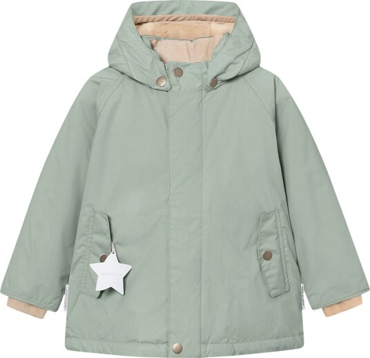 MINI A TURE Matwally Fleece Lined Winter Jacket. Grs SLATE GRAY 110 MINI A TURE Matwally Fleece Lined Winter Jacket. Grs SLATE GRAY 110
