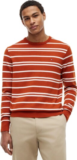 Tommy Hilfiger Essential Ssnl Cotton Crew Neck Red XL Tommy Hilfiger Essential Ssnl Cotton Crew Neck Red XL
