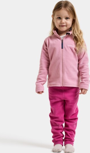 Didriksons   Fleecejakke Monte Kids Fullzip 10   Rosa