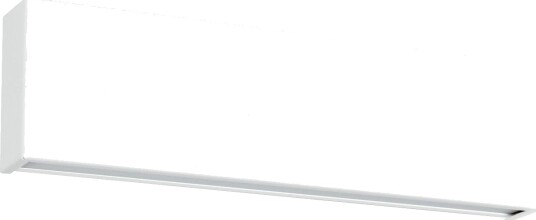 Linea Light Box_W2 Bi Emission Vegglampe Ø31 Hvit