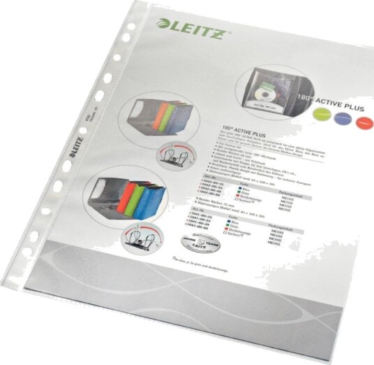 Leitz Standard   Arkbeskytter   For A4 210 X 297 Mm   Blank   For P/N: 10105015 10105045 10105075 10105085 10105095 10470001 10470095 42020001