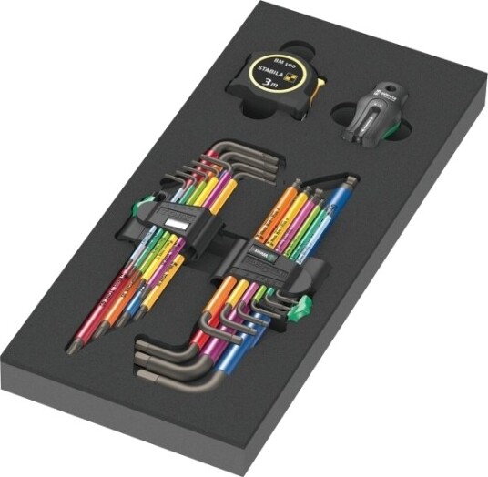 Wera L-Formet Hex-Nøkkelsett 20 Stykker Metrisk 1.5-10 mm Håndverktøy Wera L-Formet Hex-Nøkkelsett 20 Stykker Metrisk 1.5-10 mm Håndverktøy