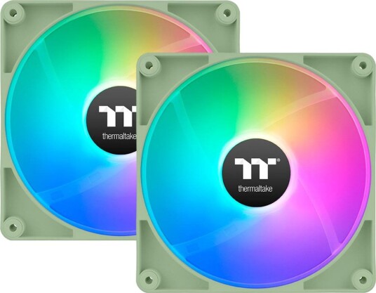 Thermaltake CT140 PC Kabinettvifte Reverse ARGB Sync 140mm Matcha Grønn 2-Pakning