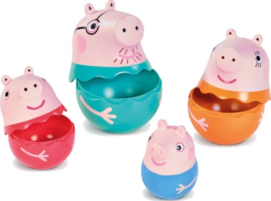 Toomies Peppa Gris Babushka Familie Dukker 18+ Mnd