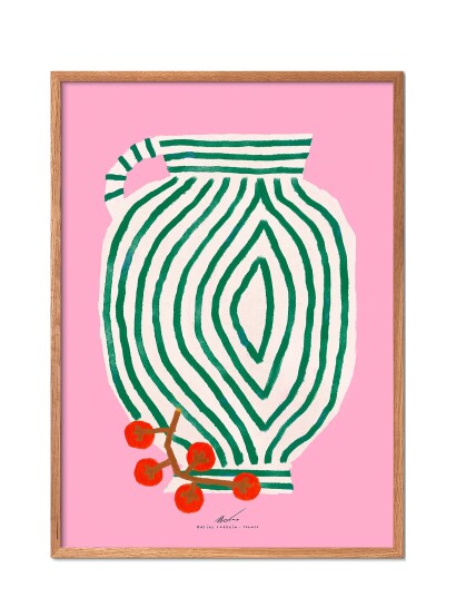 The Poster Club Tpc X Matías Larraín - Vase And Currants - Multi/patterned - 50X70CM The Poster Club Tpc X Matías Larraín - Vase And Currants - Multi/patterned - 50X70CM