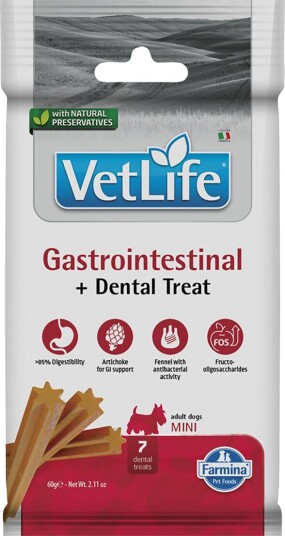 Farmina Vet Life Dental Gastrointestinal Mini 60G