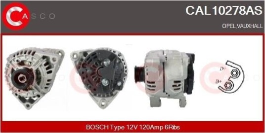 Dynamo CASCO CAL10278AS