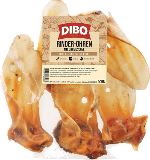 Dibo Storfeører Med Øremusling 350 G