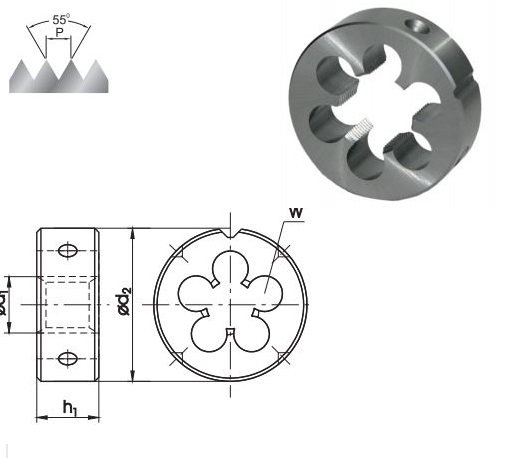 Fanar Gjengekasse 3/8" (N1-121001-3129)