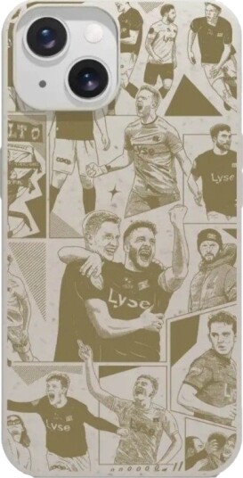 Phonecases3D iPhone 15 Viking FK komposterbart deksel, hvit
