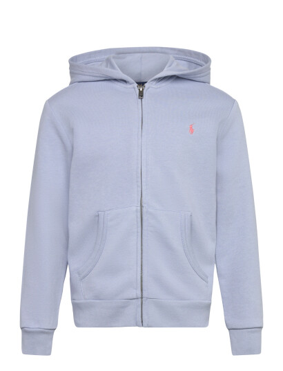 Ralph Lauren Kids French Terry Full Zip Hoodie Purple 124 131 Ralph Lauren Kids French Terry Full Zip Hoodie Purple 124 131